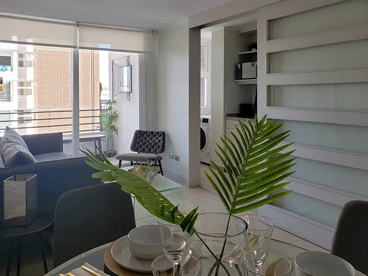 Arriendo de departamento en San Miguel 2 dormitorios y 1 baño en Parque Toledo