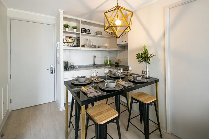 Arriendo de departamento en San Miguel 2 dormitorios y 2 baños en Parque Toledo